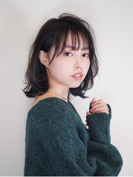 ビュートリアム 梅田(BEAUTRIUM) 外ハネロブ/切りっぱなしボブ/レイヤー/30代/40代/50代/梅田