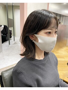 カームバイリコ 学芸大学(calm by liko) ショコラアッシュ/ヘルシースタイル/ふんわりカール/学芸大学