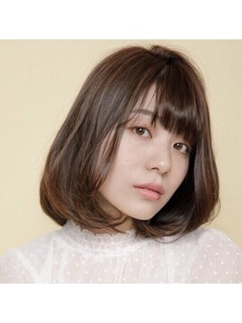 ルルディ バイ アフロディーテ銀座(luludi by APHRODITE) 暗めカラー/グランマッシュ/フェイスフレーミング/銀座