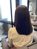 【艶&まとまりヘアーに】縮毛矯正+艶髪トリートメント￥22000