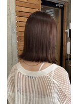ヘアカロン(Hair CALON) ピンクブラウンダブルカラーケアブリーチハイライトベージュ韓国