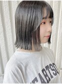 切りっぱなしボブ＊タッセルボブ/町田/韓国スタイル/黒髪/町田駅