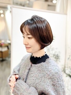 ウミネコ美容室 センター南店(Umineko美容室) ミニボブ