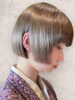 エメバイサワ(Aimer by sawa)&nbsp;20代30代ダブルカラーブリーチ立体感グラデーション透明感