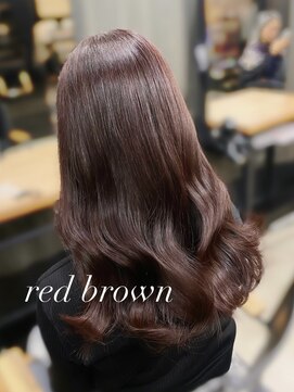 アイシー 表参道(ICY) 柔らか暖色カラーレッドブラウン *RINA