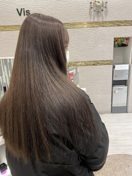 ビス ヘア アンド ビューティー 西新井店(Vis Hair＆Beauty) 20代30代40代ストレートアッシュベージュ髪質改善大人