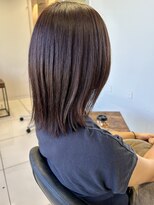 ラック 由比ヶ浜(LUCK)&nbsp;髪質改善ストレート×艶ブラウン