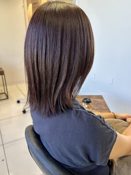 ラック 由比ヶ浜(LUCK) 髪質改善ストレート×艶ブラウン