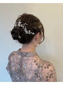 お呼ばれヘアセット