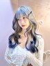 【ケアブリーチ使用】カット+ダブルカラー+System treatment 19800～