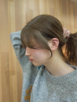 アガペー(Agape) 韓国風☆顔まわりカット