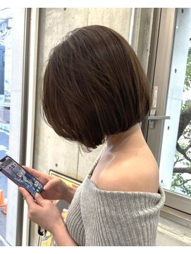 ナンバー ジルバ 立川(N° jillva) 髪質改善/酸性ストレート/縮毛矯正/ミニボブ/ココアブラウン