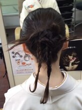ヘアサロン ユニティ(Hair Salon Unity) ヘアセット（アップ）¥3300～
