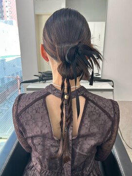 ジゼル 梅田(GiseL) ロングヘアカチモリヘアタイトツイン髪質改善トリートメント黒髪