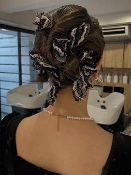 エヌ 河原町(enu) ヘアセット/小川/enu河原町/京都美容室