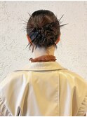 ヘアアレンジ/お呼ばれヘア/ヘアセット/ヘアメイク