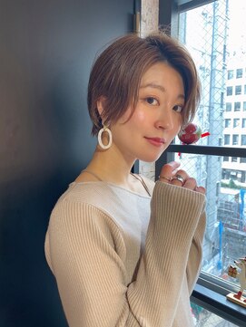 ロンドプランタン 恵比寿(Lond Printemps) 〇暗めカラー デザインカラー ナチュラルブラウンオリーブグレー