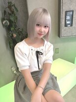 ラニシス ヘアー(Lanisis Hair)&nbsp;ホワイトボブ×パステルピンク