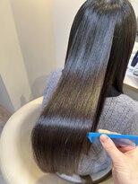 アンド ラ ブランシュ(&.La Blanche)&nbsp;オリーブグレー/黒髪カタログ/ココアベージュ/髪質改善