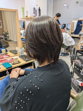 パラッチ 甲東園店(Palacchi) 白髪比率50%☆白髪染めでも透明感のあるオリーブグレージュ