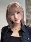 ハイトーンカラーブリーチカラーブロンドシルバー韓国レイヤー