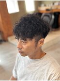 【山本智文】大人男髪スペインカール