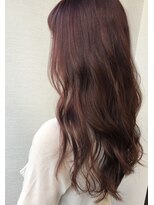 ルーム 四日市店(room)&nbsp;ピンクコーラル×ロングヘア