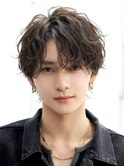 波巻きスパイラルシャドウパーマ