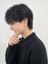 ソワー 松本駅前店(SOWER)&nbsp;ニュアンスパーマメンズセンターパート