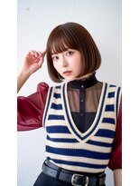 コートフィールエー(CO_T feel.a) 【艶髪×丸みボブ】大人の魅力を引き出す上品ヘア