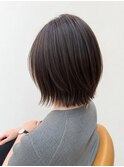切りっぱなし×レイヤーボブで叶える旬スタイル