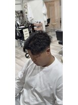 チェレ 新金岡店(Chere)&nbsp;波巻きパーマ｜センターパート｜ツーブロック｜新金岡｜なかもず