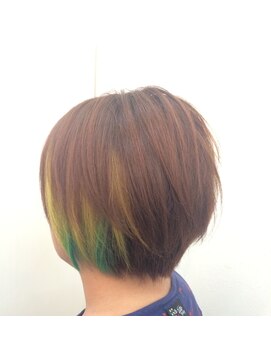 ギャラクシー ヘアードレッサーズ(galaxy hairdressers) ボブレイヤー