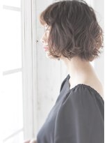 シャンプー ひろせ店(SHAMPOO)&nbsp;毛先ワンカールと表面のみmixカールでくせ毛風ゆるパーマ