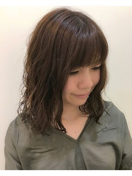 ベリー(berry) ゆるふわパーマ＆スモーキートパーズ☆