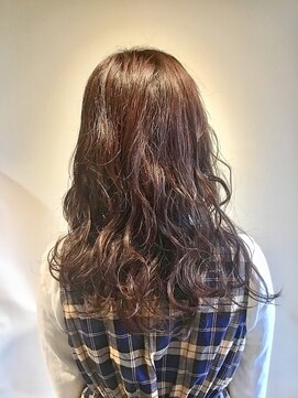 ビグディーサロン 武庫川(BIGOUDI salon) ゆるっとウェーブ透明感ベージュ