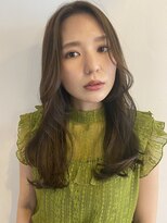 ヴェイン(VEIN) イルミナカラー　小顔　オリーブカラー　セミウェットウェーブ　