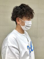 ヘアー アイス ルーチェ(HAIR ICI LUCE)&nbsp;ツイストスパイラルパーマ　　メンズパーマ　担当中西
