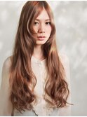 【京都AVEDA】【山科】【オーガニック】ゆる巻きロングスタイル