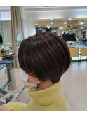 お手入れ簡単！大人色っぽボブ