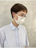シンプルグラデーションショート