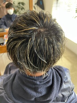 ラ メール ヘア デザイン(La mer HAIR DESIGN) メンズハイライト