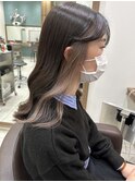 【担当渡邊】ロングヘアで上品インナーカラー　¥13100