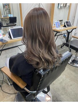 シェア 天王寺(share) サイドバング/ブラウンハイライト//share by wealstar