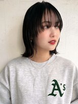 ベイルーム(BAYROOM by HONEY omotesando) 大人可愛い20代30代40代マッシュウルフボブ×ダークグレージュ