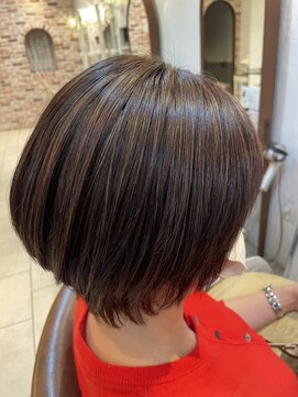 ヴィアンカ(Vianca) 白髪ぼかしハイライト×リーフベージュ