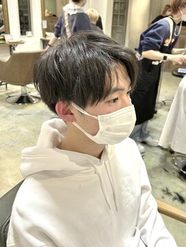 サンバイセライロ 千葉(SAN. by celilo) アップバング×ショートマッシュ【白井愛海】