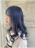 ミルクティーベージュダブルカラーインナーカラーケアブリーチ