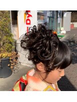 プルーフアンテナ(PROOF ANTENNA)&nbsp;七五三アレンジスタイル