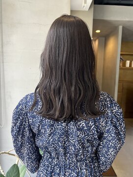ヘアー アイス ルーチェ(HAIR ICI LUCE) グレージュブリーチなし透明感カラーアッシュオリーブ/今枝
